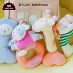 SHILOH Soft Plush Stuffed Toy Infants Baby Hand Toy Rattles High-Class Rattle Boy Girl Kid Infant Gift Newborn Toys Plush Doll - Image 2