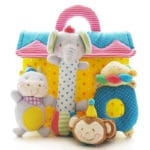 SHILOH Soft Plush Stuffed Toy Infants Baby Hand Toy Rattles High-Class Rattle Boy Girl Kid Infant Gift Newborn Toys Plush Doll - Image 3