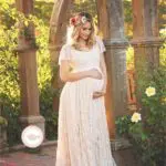 SLYXSHNew Maternity Photography Props Pregnancy Clothes Maternity photography Dress Cotton Maternity Dress For photography Props