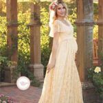 SLYXSHNew Maternity Photography Props Pregnancy Clothes Maternity photography Dress Cotton Maternity Dress For photography Props - Image 5