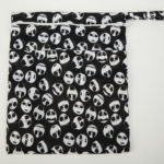 [Sigzagor]1 Wet Dry Bag,Diaper Bag Nappy Bag,Insert,Two Zippered Baby Waterproof, Reusable,Skull,Jack,Skeleton, 90 Designs - Image 3