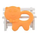 Silicone Baby Teether Pacified Teething Toys Cute Cat Teether Chewable Baby Pacifier Dummy Teether - Image 2