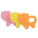 Silicone Baby Teether Pacified Teething Toys Cute Cat Teether Chewable Baby Pacifier Dummy Teether