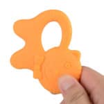 Silicone Baby Teether Pacified Teething Toys Cute Cat Teether Chewable Baby Pacifier Dummy Teether - Image 3
