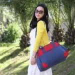 Stylish tote diaper bag baby nappy changing stroller bags maternity mother handbag shoulder mommy bag - Image 4