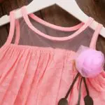 Summer Baby Girls Flower Sleeveless Mesh Ruffles Party Dress Kids Princess Sundress vestidos roupas de bebe - Image 2