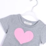 Summer Cotton TUTU Blend Baby Dress Puffy Tutu Dress Love Print Short Sleeve Dress Baby Dress - Image 4