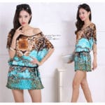 Summer Ice Silk Sexy  Maternity Dresses  For Pregnant Women Clothing O-neck Butterfly Sleeve Slim Pregnancy Dress Wear B0191 - Image 5
