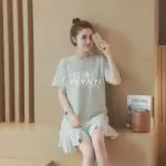 Summer Pregnant Women Dresses Maternity Dresses Fashion  Short Sleeve Dress For Pregnant Wome - Image 3