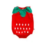 Summer Sleeveless Baby Bodysuit Fruit Shaped Baby Clothes Infant Boy Girl Strawberry Watermelon Jumpsuits Toddler Cute Costumes - Image 2