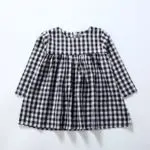 Sun Moon Kids Princess Dress High Waist Baby Girl Christening Gowns Lattice Dresses For Kids Long Sleeves Children's Dress - Image 2