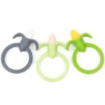 TYRY.HU BPA Free Corn Shape Silicone Teether Chewable Baby Teether Pendant Kids Nursing Necklace Pacifier Chain Teething Toys - Image 2