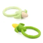 TYRY.HU BPA Free Corn Shape Silicone Teether Chewable Baby Teether Pendant Kids Nursing Necklace Pacifier Chain Teething Toys - Image 4