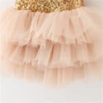 Toddler Girl Baptism Dress Christmas Costume Gold Sequins Baby Girl 1 Year Birthday Dress Kids Party Wear Tutu Dresses For Girls - Image 5