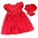 Toddler Girl Baptism Dress Christmas Costumes Baby Girls Princess Dresses 1 Year Birthday Gift Kids Party Wear Dresses For Girls - Image 3