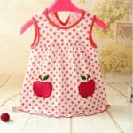 Top Quality Baby Dresses 2017 Princess 0-2years Girls Dress Cotton Clothing Dress Summer Girls Clothes Low Price