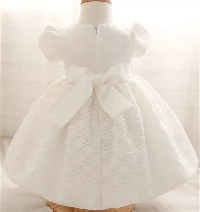 Trendy Newborn Baby Baptism Clothes Girl Dress For 1 Year Birthday Infant Lace Christening Gowns Kids Party Dresses For Girls - Image 2