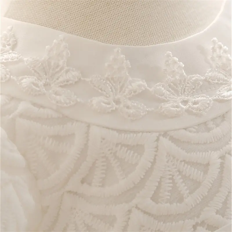 Trendy Newborn Baby Baptism Clothes Girl Dress For 1 Year Birthday Infant Lace Christening Gowns Kids Party Dresses For Girls - Image 3