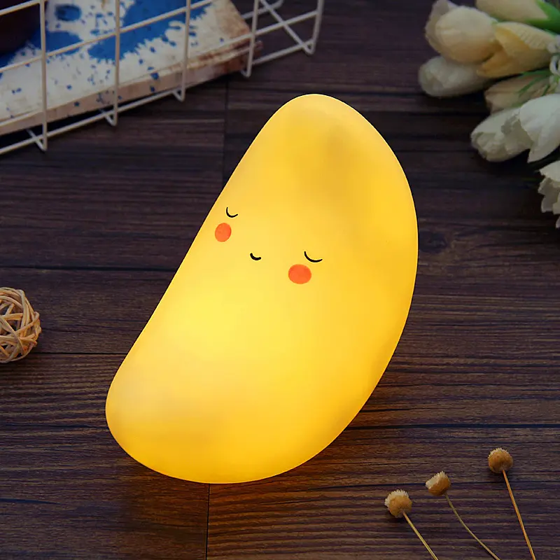 Unicorn Cloud Smile Face LED Table Night Light Star Moon Sun 3D Desk Lamp Novelty Kids Bedroom Nursery Toy Home Party Decoration - Image 5