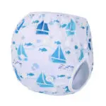 Unisex Waterproof Adjustable Swim Diaper Pant 10-40 lbs Swim Diapers Reusable Baby Diapers Nappies Washable Pool Cover One Size - Image 2