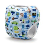 Unisex Waterproof Adjustable Swim Diaper Pant 10-40 lbs Swim Diapers Reusable Baby Diapers Nappies Washable Pool Cover One Size