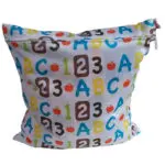Useful Diaper Bag Reusable Baby Cloth Diaper Nappy Wet&Dry Bag Swimmer Zipper Tote - Image 3