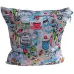 Useful Diaper Bag Reusable Baby Cloth Diaper Nappy Wet&Dry Bag Swimmer Zipper Tote - Image 4