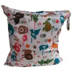 Useful Diaper Bag Reusable Baby Cloth Diaper Nappy Wet&Dry Bag Swimmer Zipper Tote - Image 5