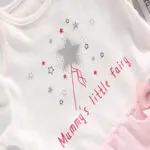 Vlinder 2017 New Fashion Baby Girls Print Magic Stick Rompers Spring Autumn Snug Long Sleeves Pajamas Infant Lace Bow Jumpsuit - Image 3
