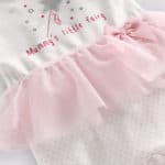 Vlinder 2017 New Fashion Baby Girls Print Magic Stick Rompers Spring Autumn Snug Long Sleeves Pajamas Infant Lace Bow Jumpsuit - Image 5