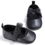 WONBO Baby Shoes Girls Princess Shoes Sweet Lace Bow Soft Soled Infant Baby Kids Crib Bebe Mary Jane First Walker Shoes