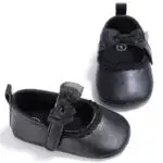 WONBO Baby Shoes Girls Princess Shoes Sweet Lace Bow Soft Soled Infant Baby Kids Crib Bebe Mary Jane First Walker Shoes