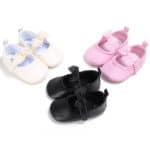 WONBO Baby Shoes Girls Princess Shoes Sweet Lace Bow Soft Soled Infant Baby Kids Crib Bebe Mary Jane First Walker Shoes - Image 6