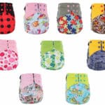 Washable Baby Cloth Diaper reusable nappies Cover Waterproof Adjustable Swim Diaper Reusable Cloth Nappy Suits Birth to Potty
