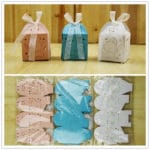 Wholesale 200pcs Laser Cut Candy Box Baby Shower Favor Boxes Baptism Gift Box Christening Party Souvenir for guests