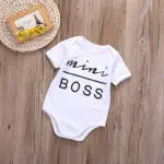 Wholesale Cute Style Baby Boy Girl Summer Clothes Newborn Short Sleeve Body Baby Next Baby Bodysuit - Image 4