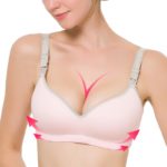 Women Pregnant Breast Feeding Bra Brand Women Female Nursing Bra Maternity Clothes Underwear Complexion&Pink - Image 2
