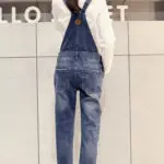 Ripped Hole Pockets Maternity Overalls Loose Adjustable Bib Pants Clothes for Pregnant Women Pregnancy Jeans Jumpsuit - Image 2