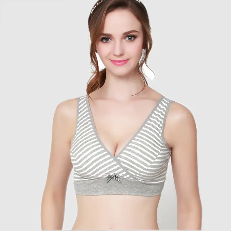 ZTOV Cotton Maternity Bra Pregnancy Clothes Breastfeeding Underwear Nursing Bra For Pregnant Women Vest Type Breast Feeding Bra - Image 5