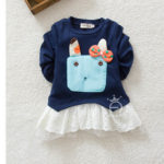 adorable Baby Girls lace Dresses Infant Princess embroidery animal  Dress Newborn Valentine's  gift - Image 2