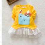adorable Baby Girls lace Dresses Infant Princess embroidery animal  Dress Newborn Valentine's  gift - Image 3