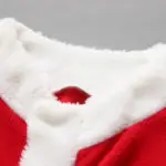 babzapleume 3-24M/2Piece/Christmas Baby Boys Rompers Santa Claus Flannel Cute Infant Jumpsuit+Hats Newborn Clothing Sets BC1549 - Image 5