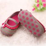 born Baby Girls Flower Ruffled Shoes Toddler Soft Bottom Kids Crib First Walker New - Image 3