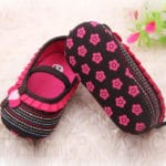 born Baby Girls Flower Ruffled Shoes Toddler Soft Bottom Kids Crib First Walker New - Image 4