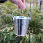free shipping wholesale 50pcs color silver Cute Chocolate Candy Bucket Keg wedding party candy collection baby shower favors - Image 2