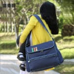 (insular) casual solid waterproof nylon maternity mummy diaper bag baby nappy care stroller bag mother messenger bags