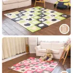 kid Soft developing crawling rugs Puzzle Mat for Children baby cartoon Animal Mickey Hello Kitty eva foam Play mat pad floor 731 - Image 4