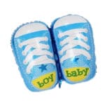 large baby shoes shape foil balloons baby shower decoration baby boy girl helium balloon birthday party Inflatable balls Toys - Image 2