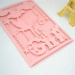laser cut wedding cards ,event and party supplies wedding invitation beautiful girl design baby shower gift - Image 2