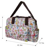 mommore 5pcs/set Nappy Bags Includes Diaper Bag Changing Pad Transparen Mummy Maternity Bag Waterproof Baby Stroller Bag - Image 6